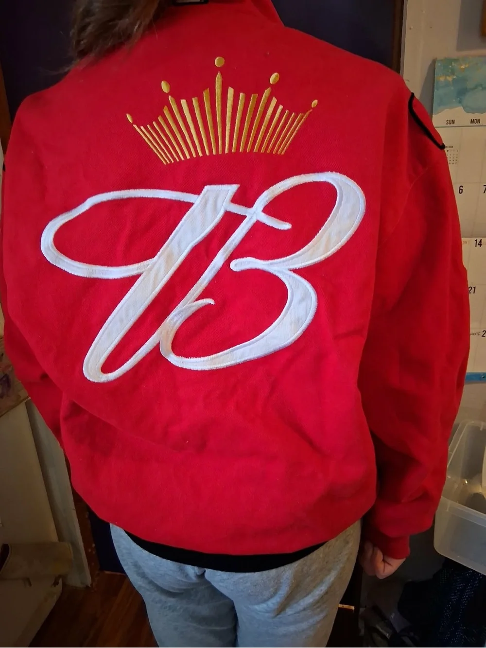 Chase Authentics Red Bud Racing Bomber Jacket Dale Earnhardt